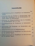 Reichsarbeitsdienst-Dienstvorschrift Nr. 3:Dienststrafordnung, Durchführungsbestimmungen, Beschwerdeordnung für den Reichsarbeitsdienst