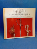 Swords, broadswords, sabers, faschinenmessers. Edged weapons for cutting and thrusting from the collection of the GDR Army Museum.
