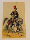 Soldatenbilder erste Hälfte des 19.Jahrhunderts (Preussen). 15 Farb Unifor-Lithographien.Selten!