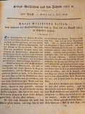 Kriegs-Geschichten aus den Jahren 1812/13: 1. bis 52. Stück. Seltenes Orginal!!