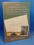 Das Sonderabzeichen für das Niederkämpfen von Panzerkampfwagen durch Einzelkämpfer