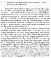 Die "Stickstofffrage" in der deutschen Kriegswirtschaft des Ersten Weltkriegs und die Rolle der neutralen Schweiz.