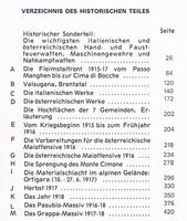 Schauplätze des Gebirgskrieges II. Pellegrinopass-Pasubio. Geschichte und Gegenwart in 15 Routen- und 150 Tourenvorschlägen.