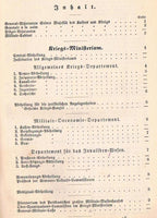 Rang und Quartier-Liste der königlich preußischen Armee für 1894. Nebst den Anciennetäts-Listen der Generalität und der Stabs-Offiziere der Armee.