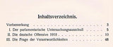 Der deutsche Zusammenbruch 1918. Glossen zu dem Werk des parlamentarischen Untersuchungsausschusses.