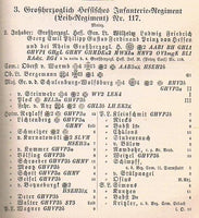 Rang- und Quartier-Liste der königlich preußischen Armee für 1890. Mit den Anciennetäts-Listen der Generalität und der Stabs-Offiziere.