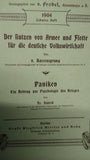 Supplement to the military weekly paper, 1904, issue 10: The benefits of the army and fleet for the German economy / panics - a contribution to the psychology of war.
