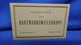 Souvenirs from the Hartmannsweilerkopf. 10 gravure postcards