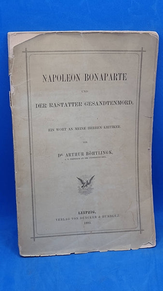 Napoleon Bonaparte and the Rastatt envoy murder