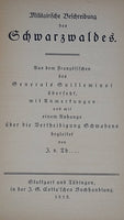 The French and the Black Forest. A general staff officer of Napoleon I on the military importance of the Black Forest. Rare copy!