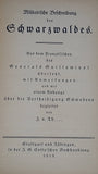 The French and the Black Forest. A general staff officer of Napoleon I on the military importance of the Black Forest. Rare copy!