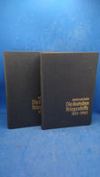 The German warships 1815-1945. Volume 1 + 2, so complete!