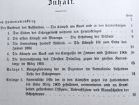 Die Kämpfe der deutschen Truppen in Südwestafrika. 2.Band: Der Hottentottenkrieg.