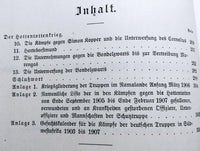 Die Kämpfe der deutschen Truppen in Südwestafrika. 2.Band: Der Hottentottenkrieg.
