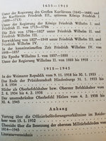 Die Entwicklung des Oberbefehls über das Heer in Brandenburg, Preußen und im Deutschen Reich von 1655-1945. Ein kurzer Überblick