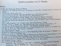 Das Ehrenbuch der Garde. Die preußische Garde im Weltkriege 1914-1919. Band 1+2, so komplett!
