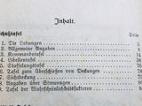 H.Dv. 400: Schußtafel für die leichte Feldhaubitze mit der Haubitzgranate.