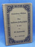 Göschen Collection. The modern field gun, Part II: The invention of today's field gun based on the invention of smokeless gunpowder, around 1890 to the present. 