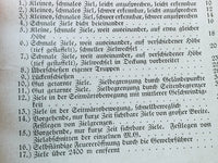 Der Feuerkampf des s.M.G. Feuerbefehle und Tätigkeiten in offener und verdeckter Feuerstellung. Kriegsausgabe 1940!!