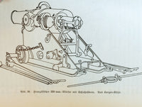 Die modernen Geschütze der Fußartillerie. II. Band: Die Entwicklung der heutigen Geschütze der Fußartillerie seit Einführung des rauchschwachen Pulvers 1890 bis zur Gegenwart.