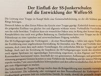 Militärischer Führernachwuchs der Waffen-SS. Die Junkerschulen