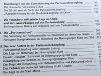 Der sowjetrussische Partisanenkrieg 1941 bis 1944 im Spiegel deutscher Kampfanweisungen und Befehle.