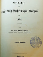Sammelband! Geschichte des Schleswig-Holstein'schen Krieges von 1864 und Vollständige Geschichte des Preussischen Krieges von 1866 gegen Österreich und dessen Bundesgenossen. In einem Band gebunden!