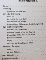 Kampf und Sieg vor hundert Jahren. Darstellung der Befreiungskriege 1813/15.