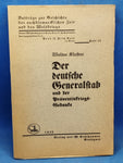 Der deutsche Generalstab und der Präventivkriegs-Gedanke.