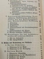H.Dv 200/5. Ausbildungsvorschrift für die Artillerie (A.V.A.) Heft 5. Die Führung der Artillerie