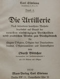 Das Kommandobuch. Die Artillerie. Seltenes Werk!