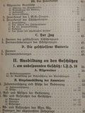 Das Kommandobuch. Die Artillerie. Seltenes Werk!