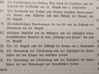 Die Ursachen der Siege und Niederlagen im Kriege 1870.Versuch einer kritischen Darstellung des deutsch-französischen Krieges bis zur Schlacht bei Sedan. Band 1+2, so komplett.