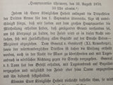 Die Ursachen der Siege und Niederlagen im Kriege 1870.Versuch einer kritischen Darstellung des deutsch-französischen Krieges bis zur Schlacht bei Sedan. Band 1+2, so komplett.