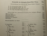 Historische Rang- und Stammliste des deutschen Heeres. Seltenes Orginal-Exemplar!