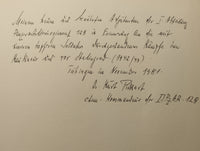 Manstein. Stratege und Truppenführer. Ein Lebensbericht in Bildern. Mit einer Widmung des General der Flakartillerie Pickert auf dem Vorsatz.