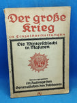 Der grosse Krieg in Einzeldarstellungen im Auftrage des Generalstabes des Feldheeres. Heft 20: Die Winterschlacht in Masuren.