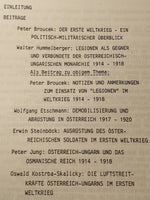 Materialien zum Vortragszyklus 1988: Weltkrieg 1914-1918: Heereskundliche und kriegsgeschichtliche Betrachtungen siebzig Jahre danach