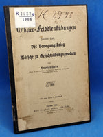 Offizier- Felddienstübungen. Zweiter Teil: Der Bewegungskrieg und Märsche zu Gefechtsübungszwecken.