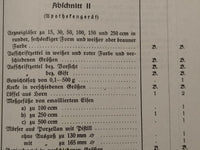 D 55. Soll an ärztlichen Geräten und Apothekengeräten für Krankenreviere.