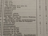 D 55. Soll an ärztlichen Geräten und Apothekengeräten für Krankenreviere.