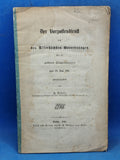 Der Vorpostendienst nach den allerhöchsten Verordnungen über die größeren Truppenübungen vom 29. Juni 1861.