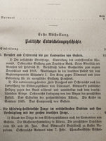 The German War of 1866. Presented historically, politically and from a military science perspective.