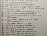 Adreßbuch aller ehemaligen Angehörigen des 3. Badischen Dragoner-Regiments Prinz Karl Nr. 22 nach dem Stand vom 1. April 1936