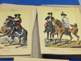 The uniforms of the Bavarian army from 1682 to 1848.