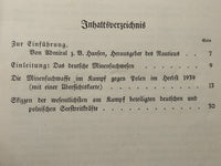 Die Minensuchwaffe im Kampf gegen Polen 1939. Vergriffenes Exemplar!