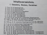 Merkblätter über eigene und fremdländische Hand- und Faustfeuerwaffen. Reprint-Ausgabe!