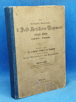 Das Königlich Bayerische 3. Feld-Artillerie-Regiment Königin Mutter 1848-1898.