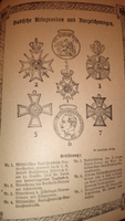 Illustrated Baden military association war calendar 1917. Rare rarity!