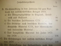 Göschen Collection. The modern field gun. Part I: The development of the field gun from the introduction of the rifled infantry rifle up to and including the invention of smokeless gunpowder, approximately 1850 to 1890.